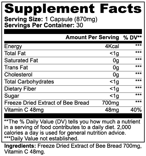 Bee Pearl Capsules – Natural Immunity & Vitality Supplement
