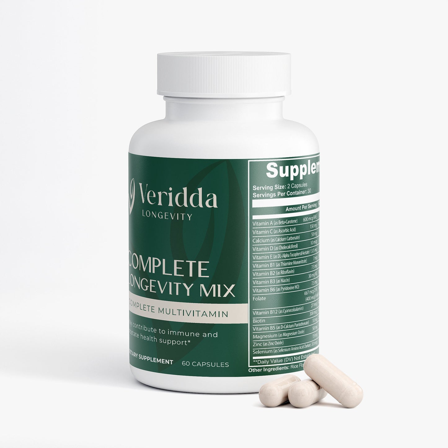Complete Longevity Mix - Multivitamin with Vitamin B Complex