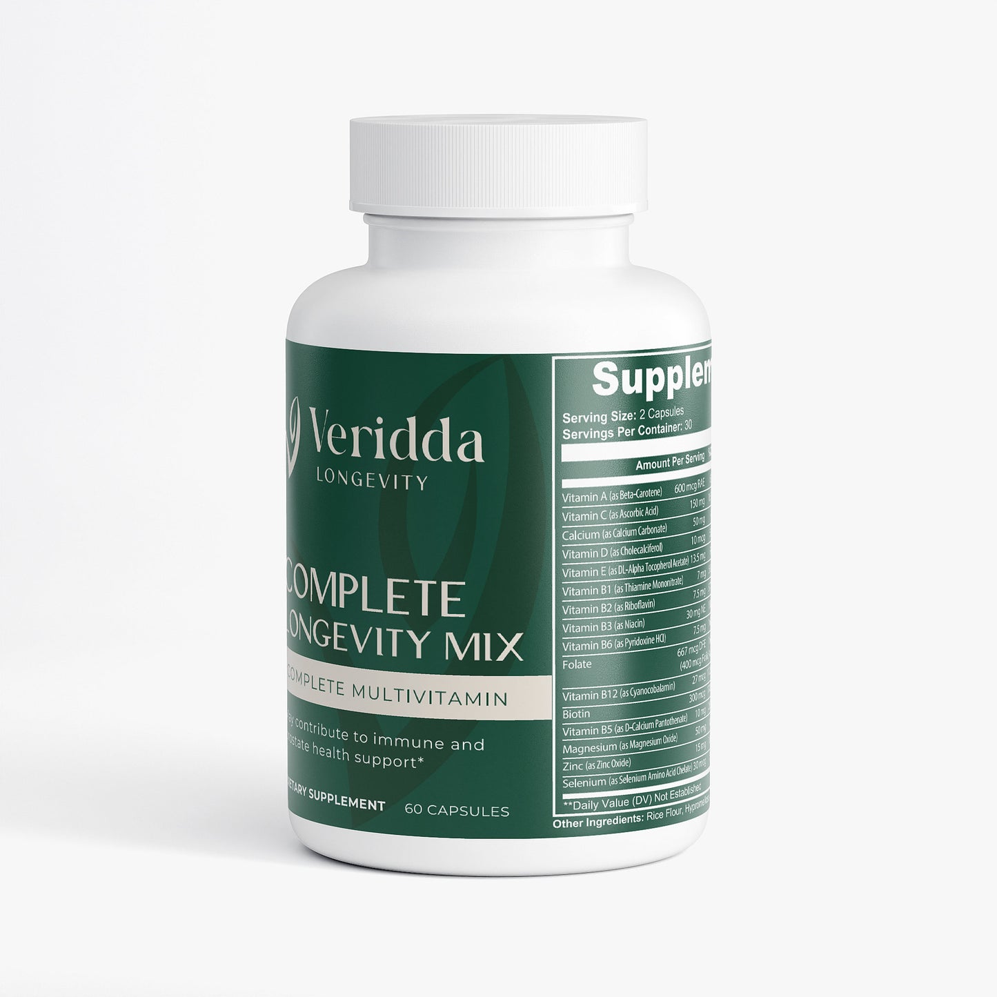 Complete Longevity Mix - Multivitamin with Vitamin B Complex