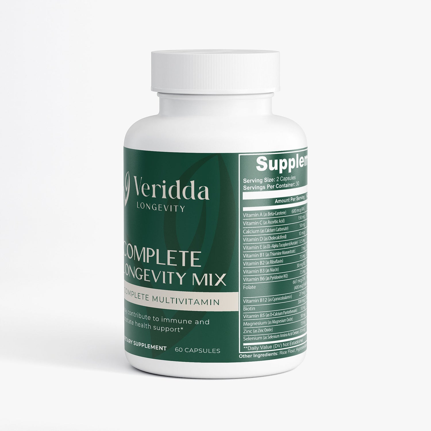 Complete Longevity Mix - Multivitamin with Vitamin B Complex