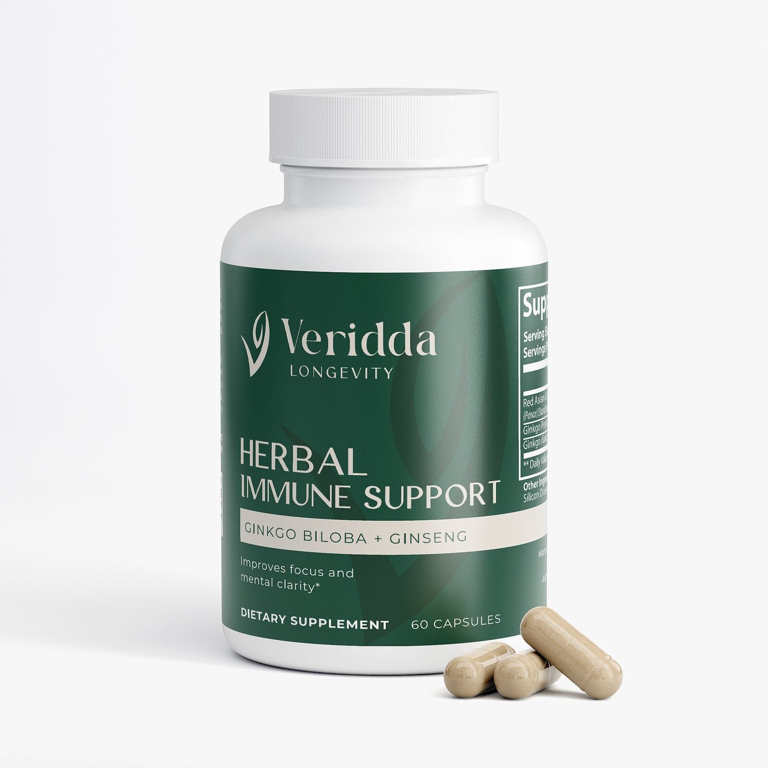 Herbal Immune Support - Ginkgo Biloba