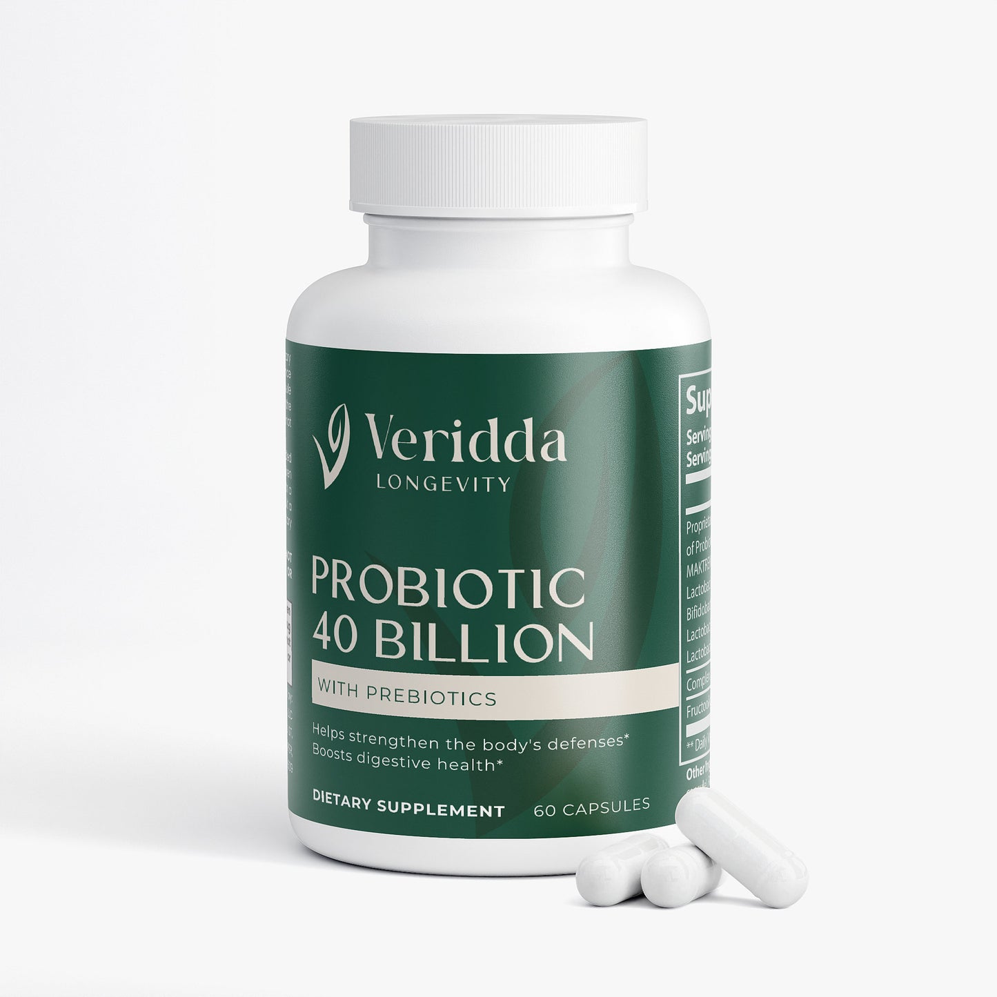 Probiotic 40 Billion with Prebiotics