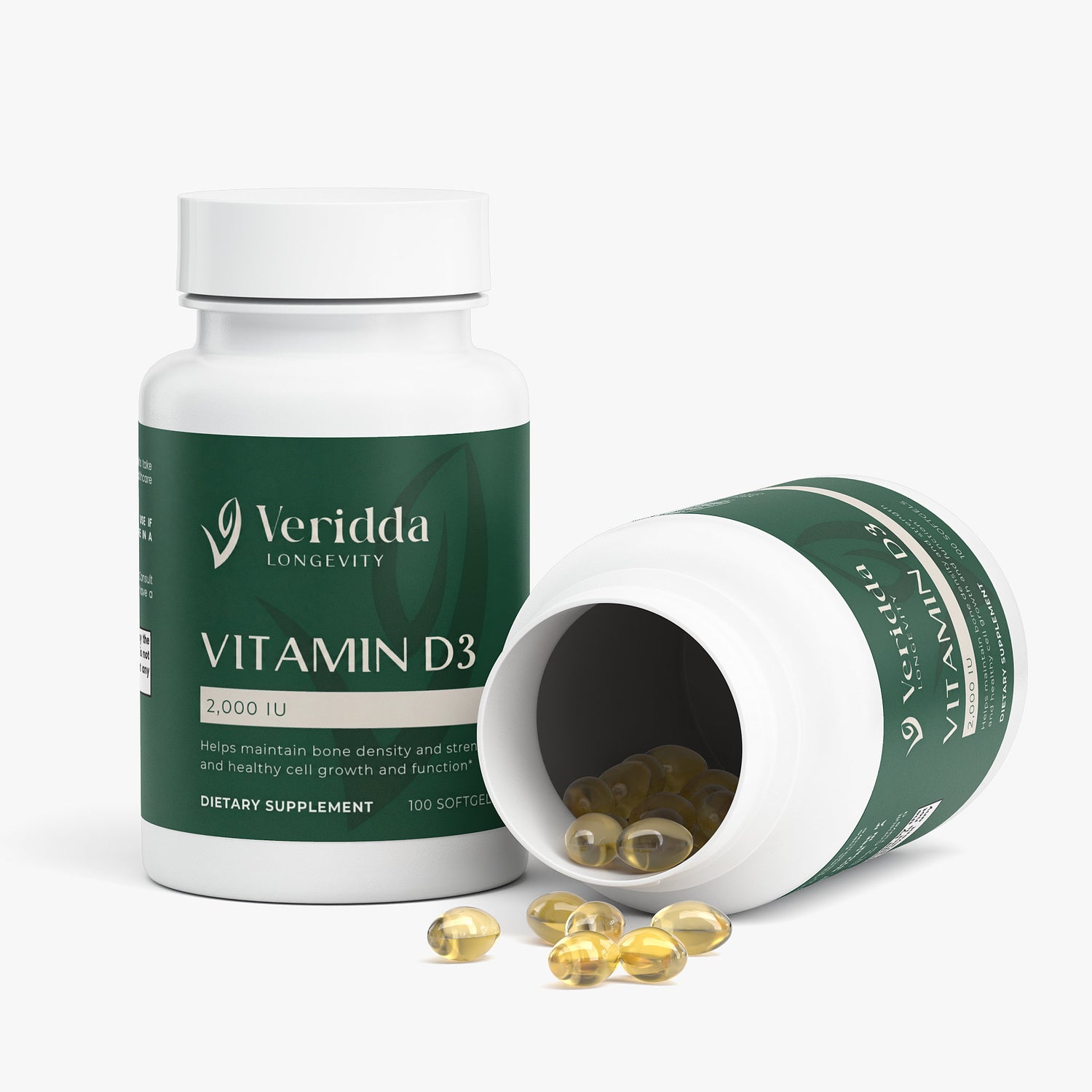 Vitamin D3 2000 IU – Daily Bone, Muscle & Energy Support