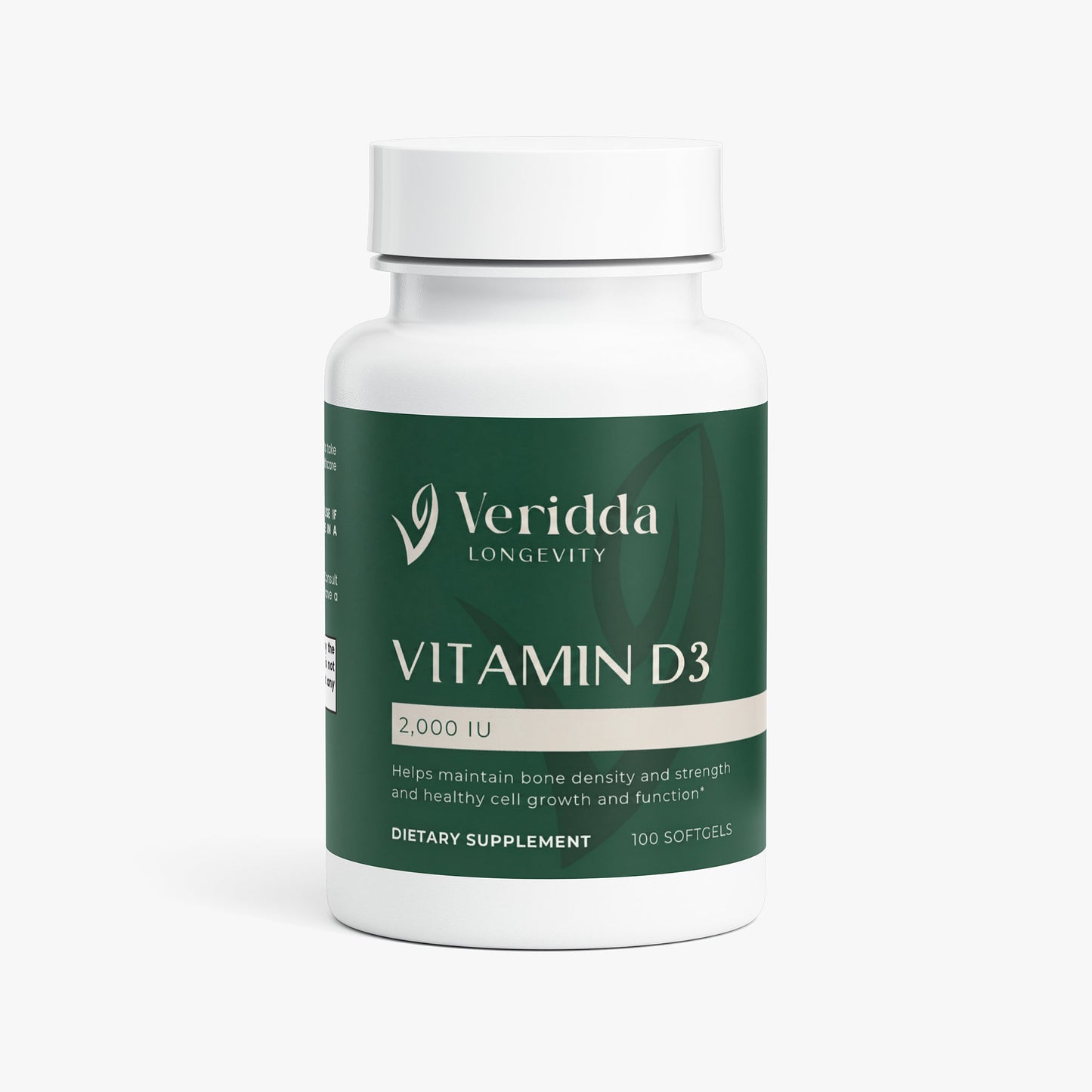 Vitamin D3 2000 IU – Daily Bone, Muscle & Energy Support