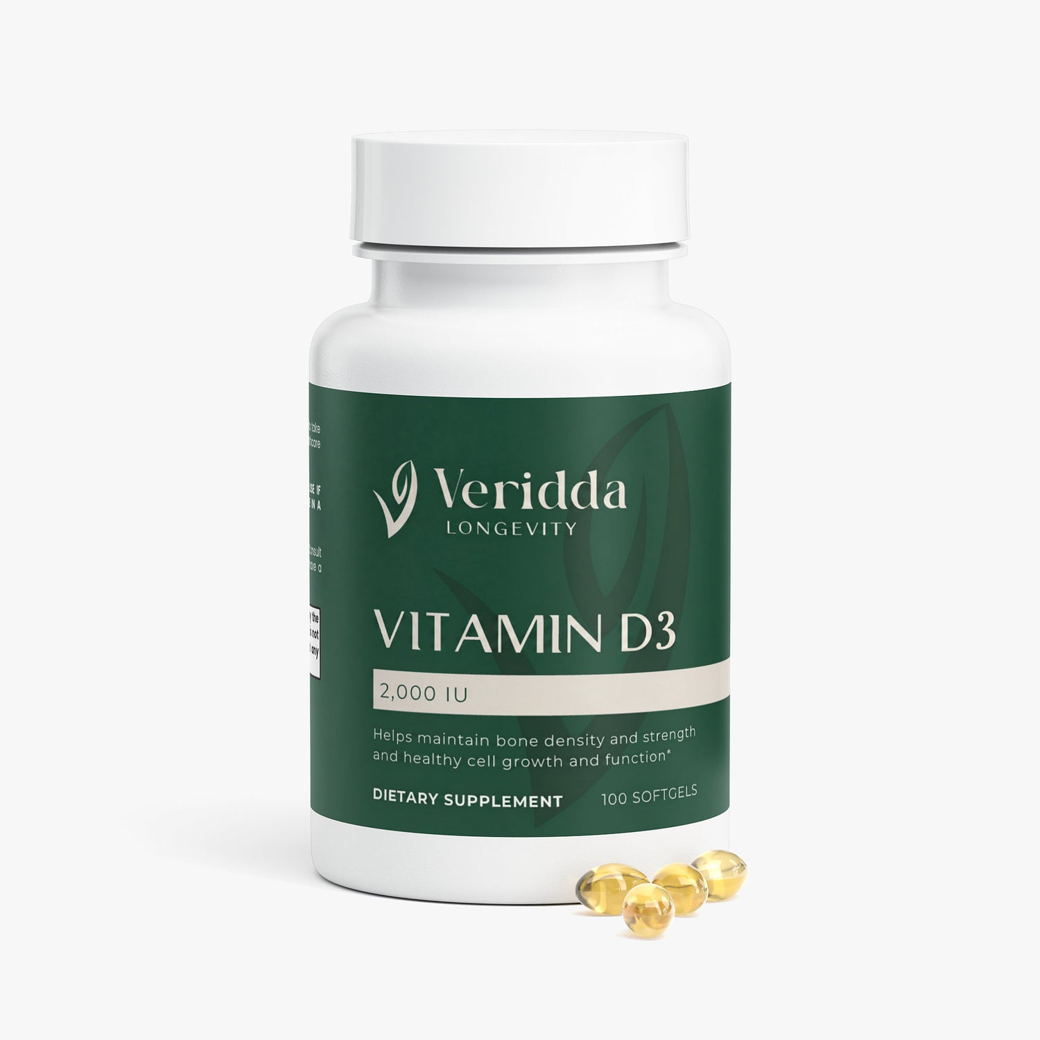 Vitamin D3 2000 IU – Daily Bone, Muscle & Energy Support